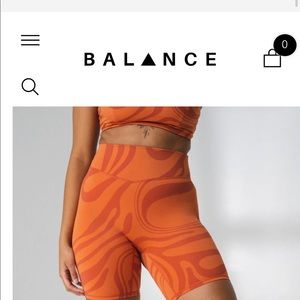 Balance Athletica biker shorts